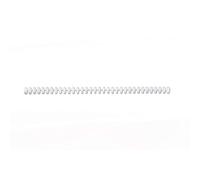 GBC ClickBind Binding Spines, 12 mm, 95 Sheet Capacity, A4, 34 Ring, White, 388057E