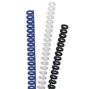 GBC ClickBind Binding Spines, 16 mm, 145 Sheet Capacity, A4, 34 Ring, Black, 387357E