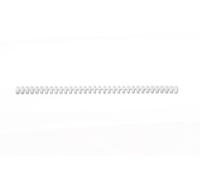 GBC ClickBind Binding Spines, 12 mm, 95 Sheet Capacity, A4, 34 Ring, White, 388057E