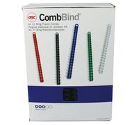 GBC CombBind A4 22mm Binding Combs Black (Pack of 100) 4028602
