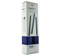 GBC CombBind Binding Combs, 8 mm, 45 Sheet Capacity, A4, 21 Ring, Black, Pack of 100, 4028174