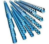 GBC CombBind Binding Combs, 10 mm, 65 Sheet Capacity, A4, 21 Ring, Blue, Pack of 100, 4028235
