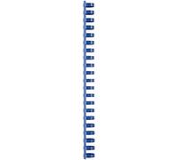 GBC CombBind Binding Combs, 19 mm, 165 Sheet Capacity, A4, 21 Ring, Blue, Pack of 100, 4028621