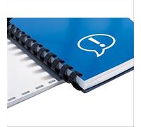 GBC CombBind Binding Combs, 22 mm, 195 Sheet Capacity, A4, 21 Ring, Blue, Pack of 100, 4028622