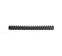 GBC CombBind Binding Combs, 28 mm, 240 Sheet Capacity, A4, 21 Ring, Black, Pack of 50, 4028183