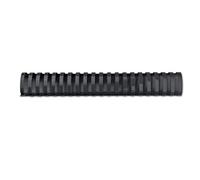 Gbc Combbind Binding Combs, 45 mm, 390 Sheet Capacity, A4, 21 Ring, Black, Pack Of 50, 4028186
