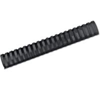 GBC CombBind Binding Combs, 51 mm, 450 Sheet Capacity, A4, 21 Ring, Black, Pack of 50, 4028187