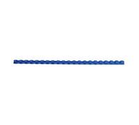 GBC CombBind Binding Combs, 6 mm, 25 Sheet Capacity, A4, 21 Ring, Blue, Pack of 100, 4028233