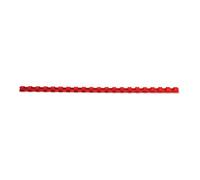 GBC CombBind Binding Combs, 6 mm, 25 Sheet Capacity, A4, 21 Ring, Red, Pack of 100, 4028213