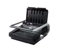 GBC CombBind C340 Binding Machine, 25 Sheet Punch Capacity, 450 Sheet Binding Capacity, A3, A4 and A5, Black, 4400420
