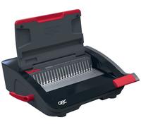 GBC CombBind CB20 Manual Binding Machine - Binds 240 A5/A4 Sheets, Compact and Lightweight Design, Punches 20 Sheets, Black/Silver, 4410062