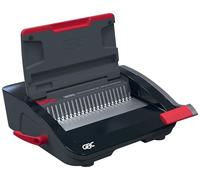 GBC CombBind CB20 Manual Binding Machine - Binds 240 A5/A4 Sheets, Compact and Lightweight Design, Punches 20 Sheets, Black/Silver, 4410062