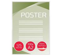GBC Document Laminating Pouches A2 Glossy 125 microns (2 x 125) Transparent Pack of 100
