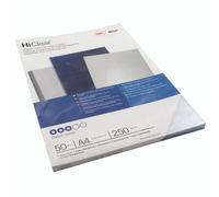 Gbc Hiclear Bind Cvr 250 Sup/Clr P50