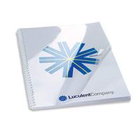 GBC HiClear Binding Covers, 240 micron, A3, Clear, Pack of 100, 78500306