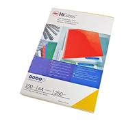 GBC HiGloss Binding Covers 250 gsm A4 - Pack of 100, Black