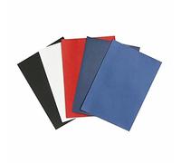 Rexel CE020071 Binding Covers Plain 250gsm A4 Gloss , White (Pack 50x2)
