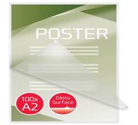 GBC IB589782 A2 Gloss 80 Mic Laminating Pouches - Pack of 100