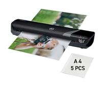 GBC Inspire+/Rexel Style A3 Laminator, Laminating Machine with Starter Pack of Pouches, 4 Minute Warm Up Time, Black (4402076)