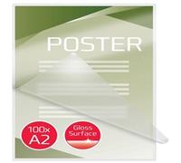 GBC Document Laminating Pouches A2 2x80 Micron Gloss [100]