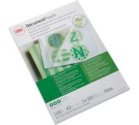 GBC Laminating Pouches A4/A3 - 100 Pack - Gloss Finish - 100/125 Micron