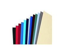 GBC LeatherGrain 250gsm A5 Black Binding Covers (100 Pack)