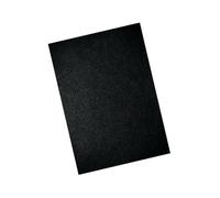 GBC LeatherGrain A4 Binding Cover 250gsm Black (Pack of 100) CE040010