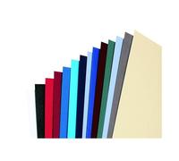 GBC Antelope Binding Covers Leather-look Plain A4 Black - CE040010