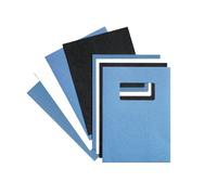 GBC 250G LEATHER COVERS WDW BLK P50