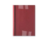 GBC LeatherGrain Thermal Binding Covers, 1.5 mm, 15 Sheet Capacity, A4, Red, Pack of 100, IB451201