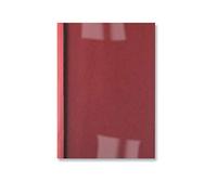 GBC LeatherGrain Thermal Binding Covers, 3 mm, 30 Sheet Capacity, A4, Red, Pack of 100, IB451218