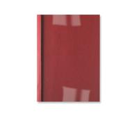 GBC LeatherGrain Thermal Binding Covers, 3 mm, 30 Sheet Capacity, A4, Red, Pack of 100, IB451218