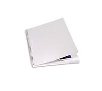 GBC Linen Weave Binding Cover A4 250 gsm White Pack of 100