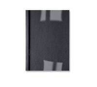 GBC LinenWeave Thermal Binding Covers, 3mm, 30 Sheet Capacity, A4, Black, Pack of 100, IB386015