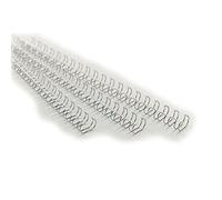 GBC MultiBind Binding Wires 12mm A4 130 Sheet Silver (Pack of 100) IB161230