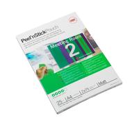 GBC Peel`n Stick Laminating Pouches A4 2x75 Micron Matt (25)