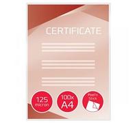 GBC Peel'nStick Laminating Pouches A4 Adhesive Glossy 250 Microns Transparent Pack of 100