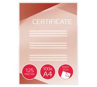 GBC Peel'nStick Laminating Pouches A4 Adhesive Glossy 250 Microns Transparent Pack of 100