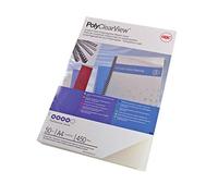 GBC PolyClearView Binding Covers, 350 micron, A4, Clear Matt, Pack of 100, IB387166