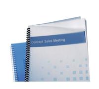 Gbc Polyclearview Binding Covers, 450 Micron, A4, Frost, Pack Of 50, Ib387159