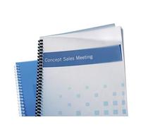 GBC PolyClearView Binding Covers, 450 micron, A4, Frost, Pack of 50, IB387159