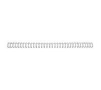GBC RG810897U 12.5mm Silver Wire Binders