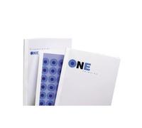 GBC IB370106 Standard White 25mm Thermal Binding Covers 50pk