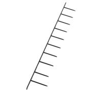Gbc Surebind A4 25MM Strip BLK PK100