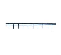 GBC A4 Blue 25mm SureBind 10 Prong Binding Strips - 1132845
