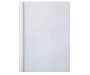 GBC Thermabind Standard Thermal Binding Covers IB370137-Transparent Film / Cardboard - 40 MM Pack of 50 White