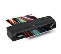 GBC Thermal Laminator Machine, Fusion 1000L, 12 Inch, 4 Min Warm-up, 3 Mil, with 10 EZUse Laminating Pouches (1703073) Black