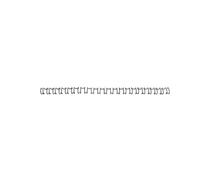 Gbc Wire Us Pitch Comb 10 Mm 100 Units Silver Kids