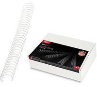 GBC WireBind Binding Wires 6mm 55 Sheet A4 White Pack of 100 Wire Combs