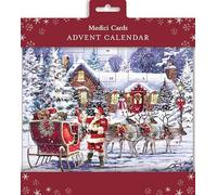 GBCC - Advent Card - Traditional Santa Christmas Scene - ACMQ0014